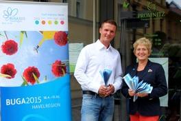 BUGA-Mini-Tickets für die Mitarbeiter