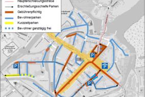 Neuer Bewohnerparkbereich T auf der Theaterinsel