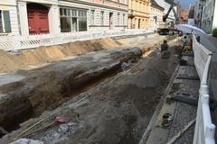 aufgebuddelte  Plauer Straße