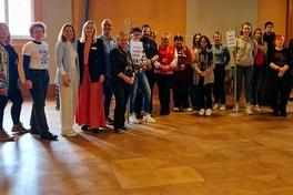 Gruppenbild der Veranstalterinnen des Messetages