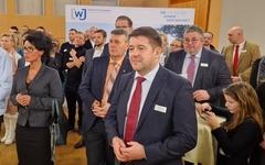 Oberbürgermeister Steffen Scheller zu Gast beim Neujahrsempfang.