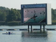 Zu den ersten Activen, die beim Masters-Weltcup auf die Kanu-Marathon-Strecke gingen, gehörte der deutsche Starter Kurt Werner Erichsen (Jahrgang 1938!).