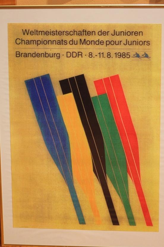 Seltenes Plakat der Junioren-WM 1985