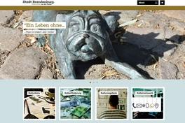 Auf der Homepage der neuen Website grüßt u.a. der Waldmops.