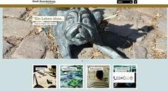 Auf der Homepage der neuen Website grüßt u.a. der Waldmops.