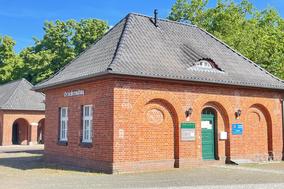 roter Backsteinbau