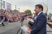 Oberbürgermeister Steffen Scheller bei seiner Festansprache.