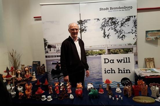 Töpfer aus Brandenburg an der Havel beim 36. Kulturmarkt 2017 in der Partnerstadt Kaiserslautern dabei