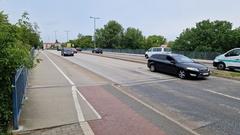 Die "Havelbrücke" im Zuge des Zentrumsrings muss viel Verkehr tragen.