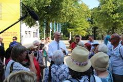 Begrüßung einer Reisegruppe aus Eisenach