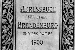 Digitalisierte Adressbücher online einsehbar