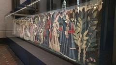 Die Bedeutung ist zwar nicht vollends geklärt, aber ein Kunstschatz ist der Einhornteppich aus dem 15. Jahrhundert jedenfalls.