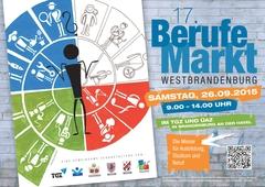 17. Berufemarkt Westbrandenburg, am 26.09.2015 von 09:00 – 14:00 Uhr, rund ums TGZ/ÜAZ in der Friedrich-Franz-Straße 19, 14770 Brandenburg an der Havel