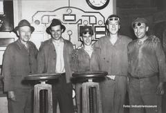 Manfred Krug, zweiter von rechts (Foto: Industriemuseum)