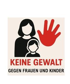 Logo des Aktionstages "Keine Gewalt gegen Frauen".