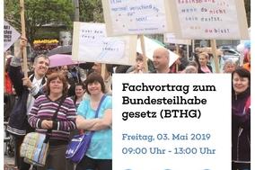 Fachvortrag zum Bundesteilhabegesetz am 3. Mai 2019