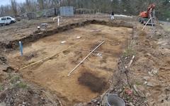 Grabungsstätte in Neuendorf