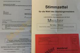 Wahlschein und Briefwahl
