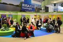 Der BUGA-Stand in Halle 12 auf der ITB.