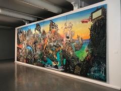 Jan Friedrichs erschafft sagenumwobene und zitatenreiche Gemälde, auf denen man seine eigene Welt mit Reminiszenzen an vergangene romantische Zeiten entdecken kann (Foto: Ilia Castellanos)