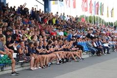 Volle Ränge bei der Eröffnung der Deutschen Meisterschaft im Kanu im Jahr 2022 auf der Regattatstrecke. Foto: Archiv