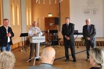 Die Berliner Polizei-Combo sorgte für musikalische Unterhaltung.