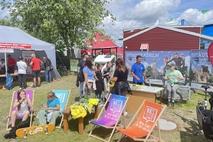 Der BSC Süd und die Stadtverwaltung warben fürs Fahrradfahren.
