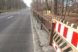 Die Brücke über den Sandfurthgraben.