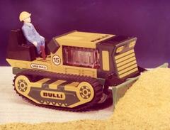 Raupenschlepper BULLI, Blech, Plaste, 1978, VEB Mechanische Spielwaren