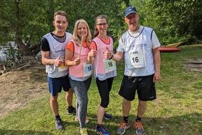 Das Laufteam vom Amt 51.