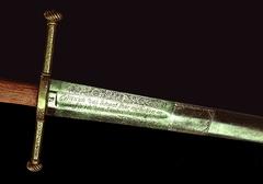 Richtschwert, das zur Exekution des Urteils gegen Hans Hermann von Katte am 6. November 1730 in Küstrin benutzt wurde.