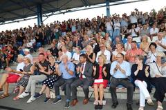 Viel Beifall kam von der Tribüne