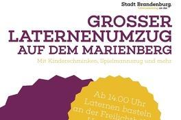 Laternenumzug auf dem Marienberg