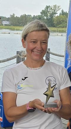 Im letzten Jahr konnte den bronzenen Stern Antje Martin vom VFL Brandenburg für den Mopslauf in Empfang nehmen.