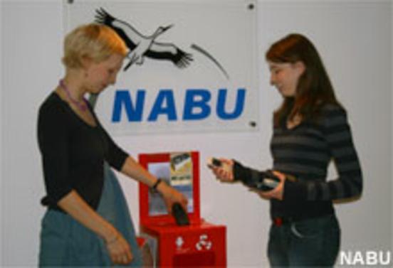Geben auch Sie Ihr altes Handy bei einer der  genannten  NABU-Sammelstelle ab.