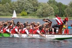 Vollen Einsatz müssen auch die Drachenbootmannschaften bei der diesjährigen DM zeigen.