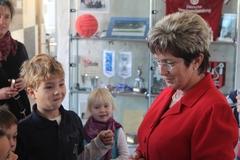 Viele Fragen beantwortete die Oberbürgermeisterin