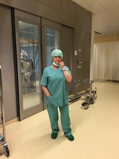 Aufsichtsratsvorsitzende und Oberbürgermeisterin Dr. Tiemann im Städtischen Klinikum