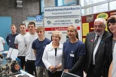 am Stand der ZF Friedrichshafen AG