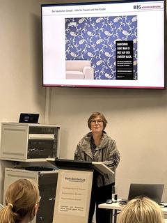 Frau Krüssmann von BIG Koordinierung