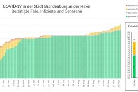 Corona-Wochengrafik des Gesundheitsamtes