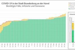 Corona-Wochengrafik des Gesundheitsamtes