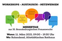 Flyer Messetag Frauenwochen