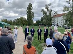Rundgang zum Tag der Baukultur auf dem Packhhof.