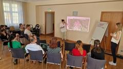 Auch Kirstin Ohme, Leiterin des Grünflächenamtes, stand als Gesprächspartnerin zur Verfügung.