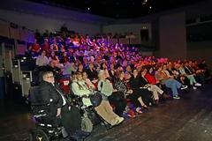 Die Studiobühne war gut gefüllt