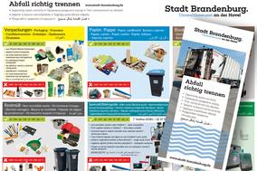 Plakat und Flyer