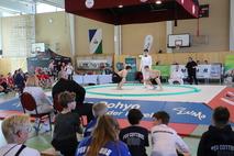 Blick auf das Wettkampfgeschehen