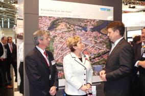 Stadt bei EXPO REAL in München präsentiert