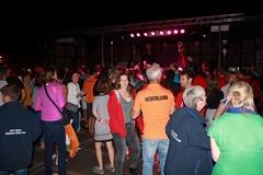 Zur großen Abschlussparty der EM werden bei den Sportlerinnen und Sportlern die letzten Kräfte mobilisiert.